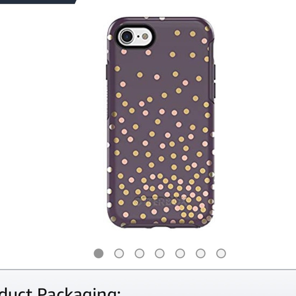 Otter box confetti case iPhone 8 Plus brand new